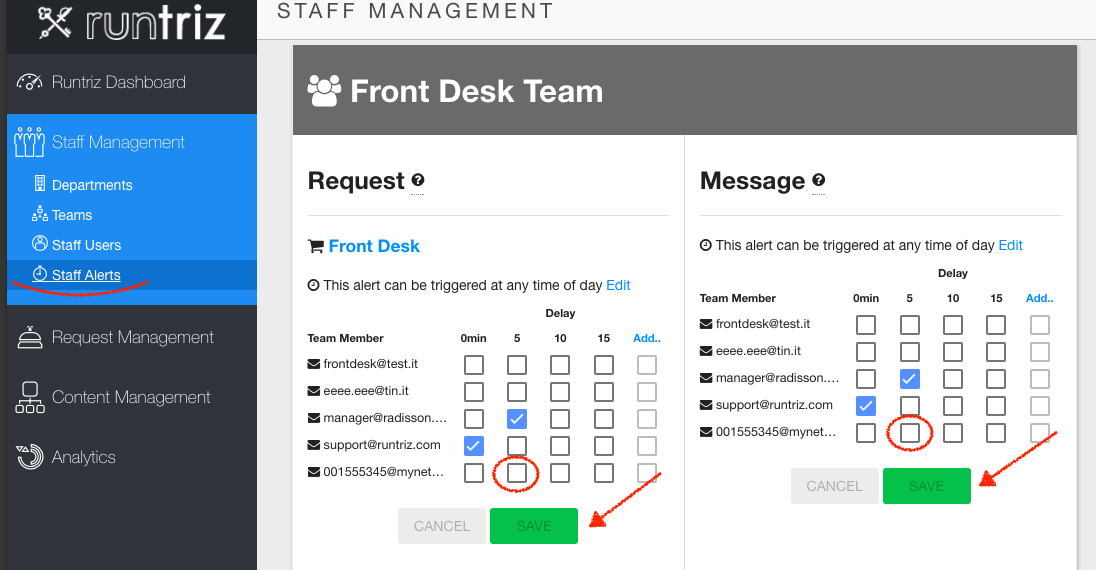 Add Notification